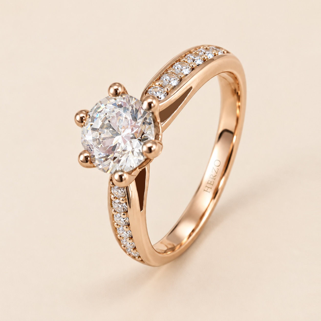 Solitaire Engagement Éternel